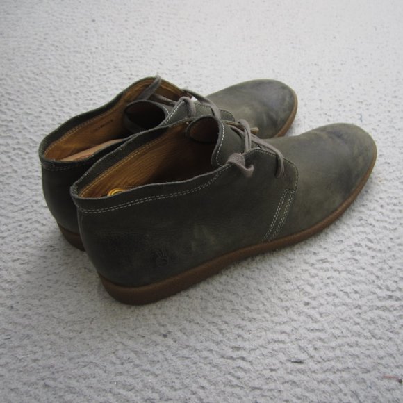 John Varvatos Portland Chukka Boot Mens Size 8.5 Green Leather Suede Ankle Lace main image 9